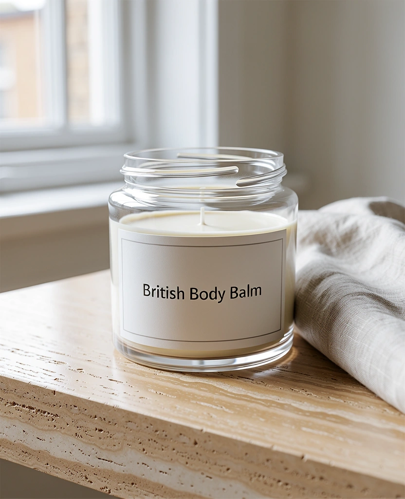 British Body Balm premium product aesthetic